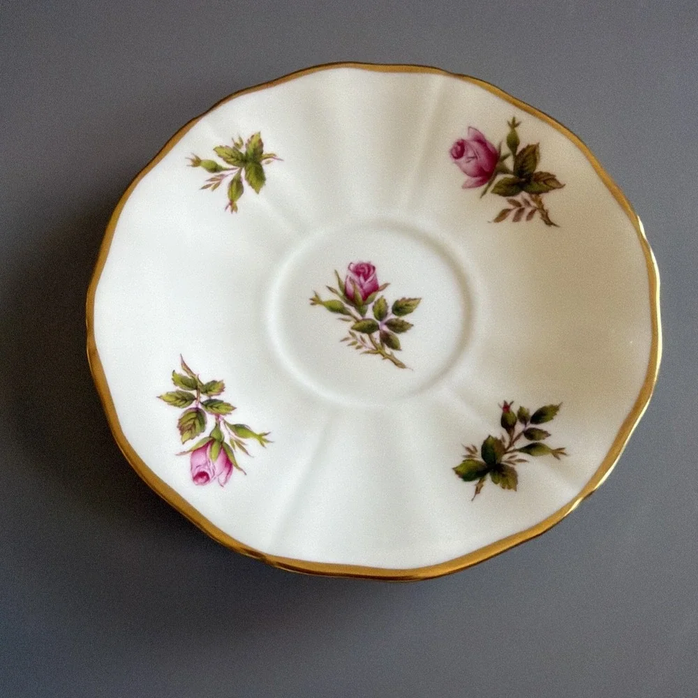 VTG  1950s Adderley Bone China Demitasse & Saucer 